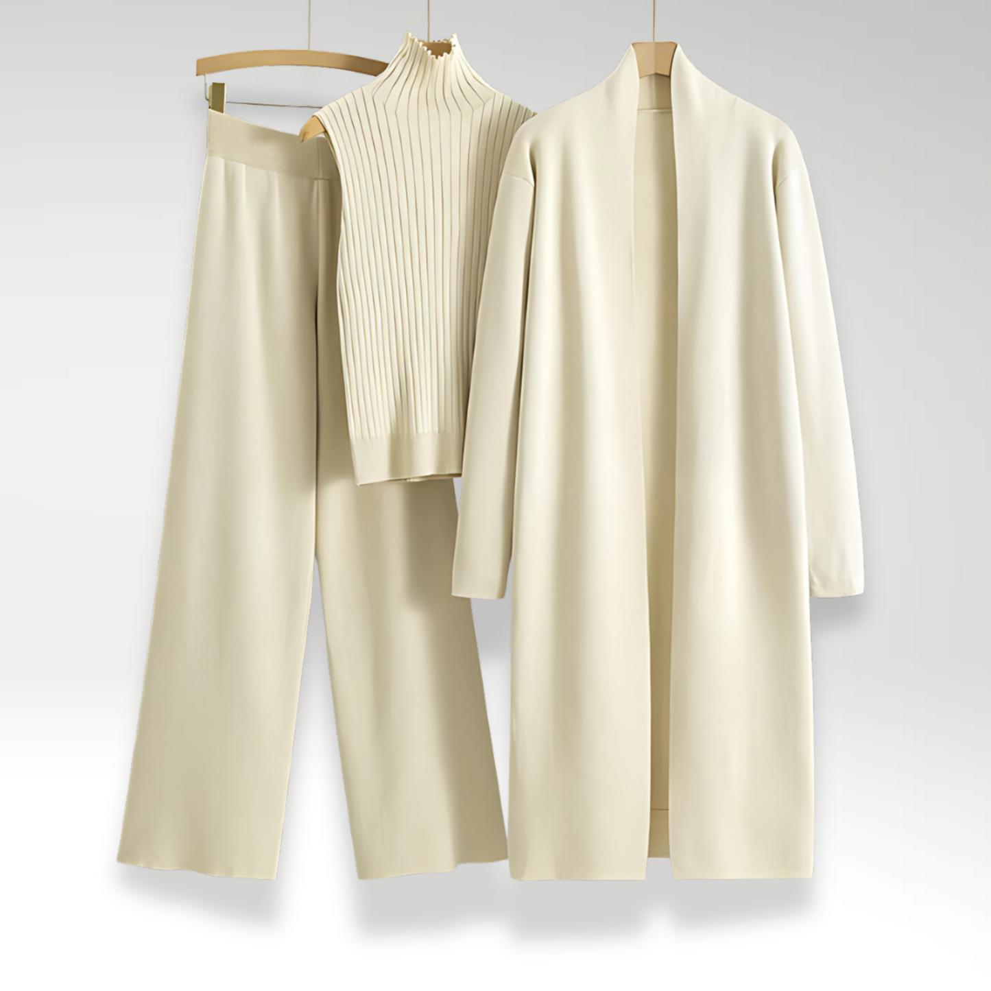 Eloria™ | Ensemble trois pièces en maille Luxe