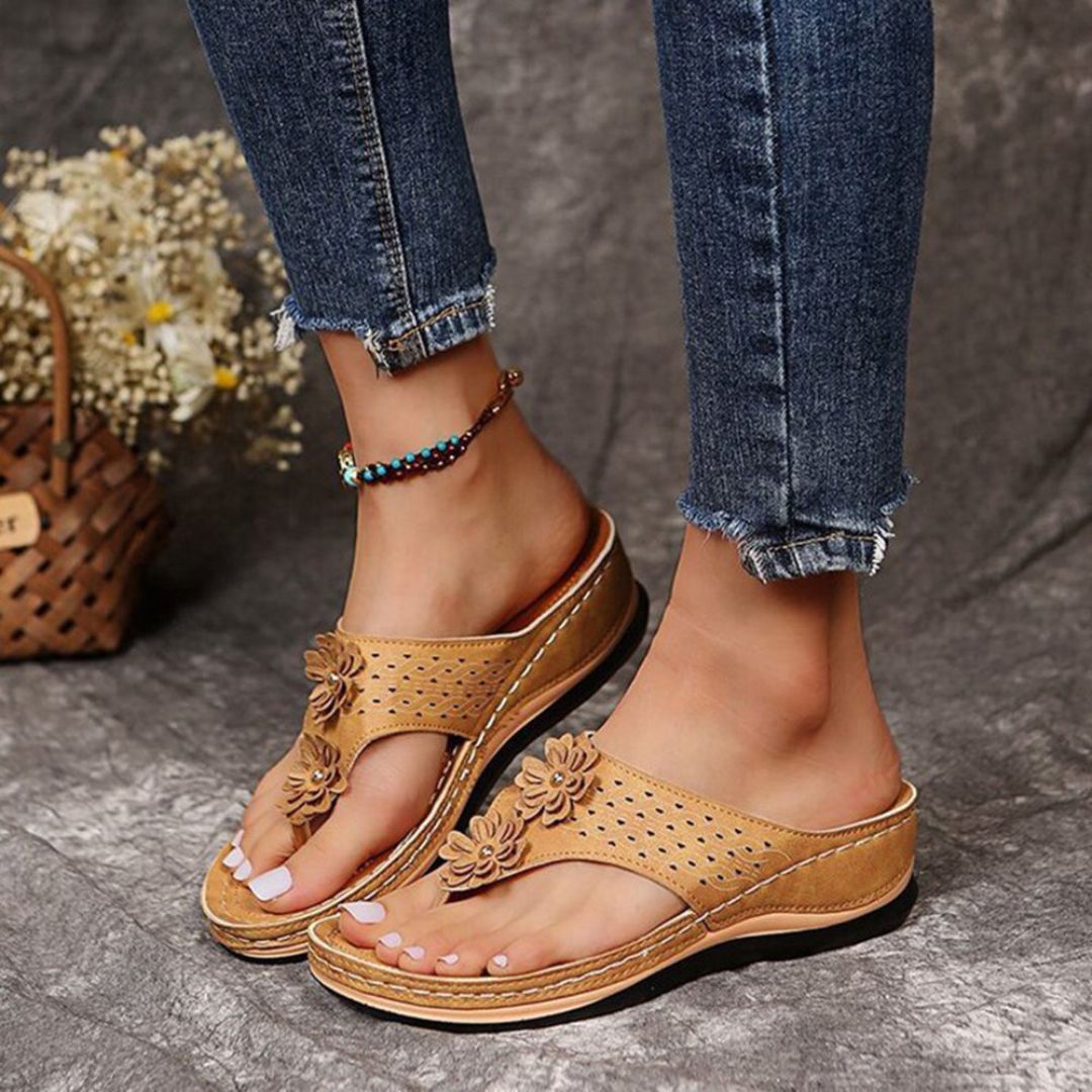Vivette™ - Sandales Rétro Avec Semelle Nanosoft