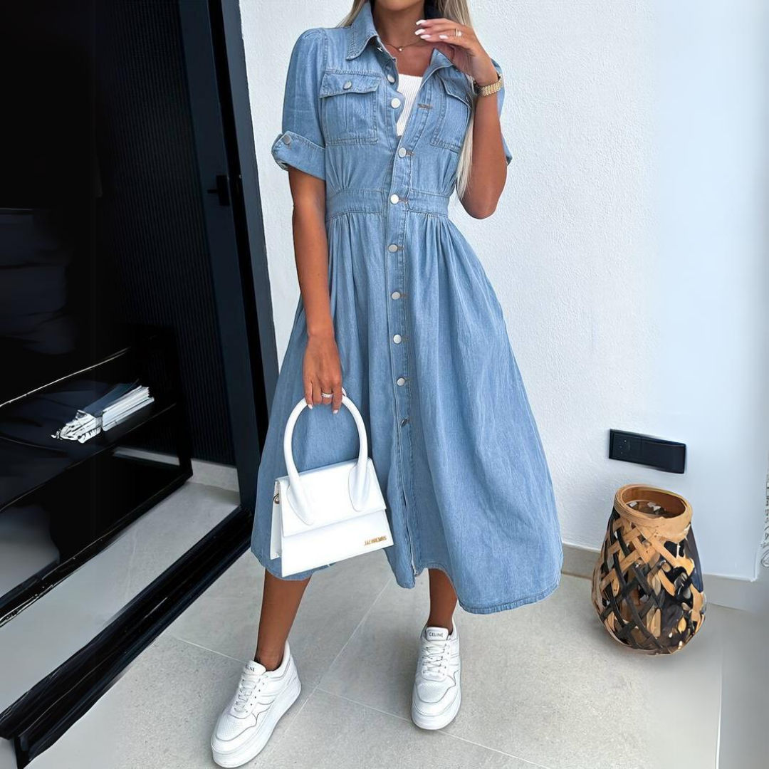 Vivette™ | Robe En Denim
