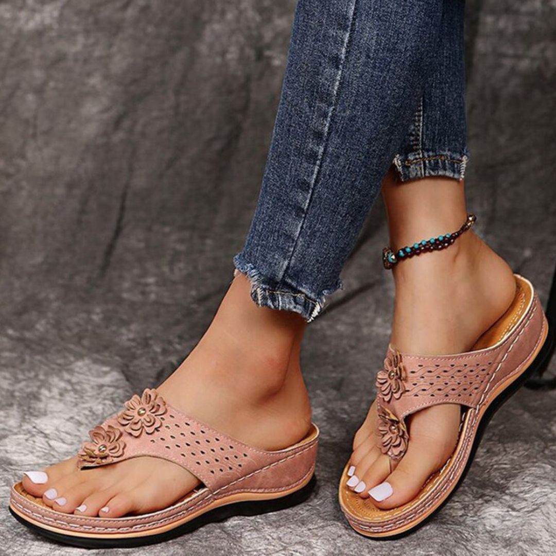 Vivette™ - Sandales Rétro Avec Semelle Nanosoft