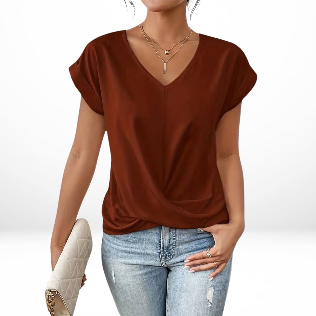 Vivette™ | T-shirt V Intemporel