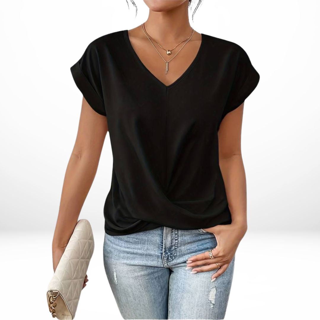Vivette™ | T-shirt V Intemporel