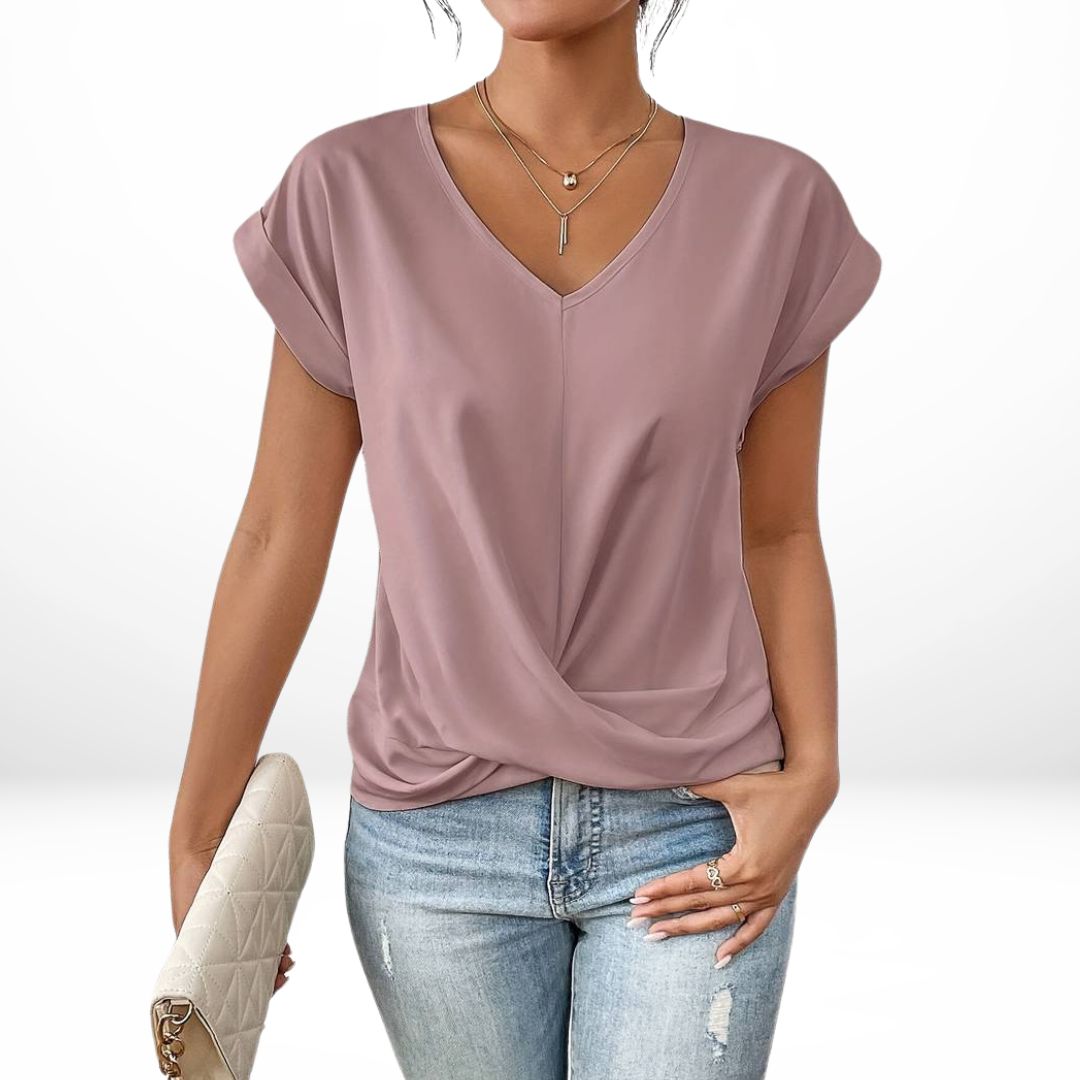 Vivette™ | T-shirt V Intemporel