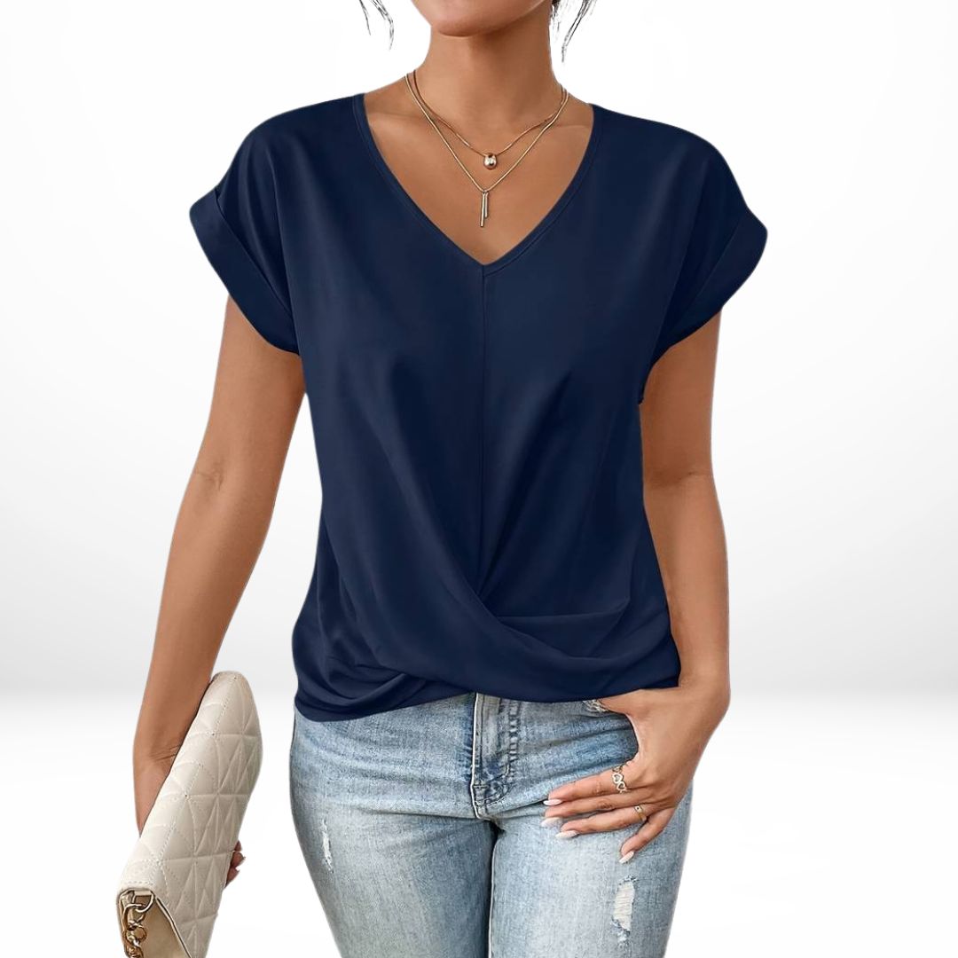 Vivette™ | T-shirt V Intemporel