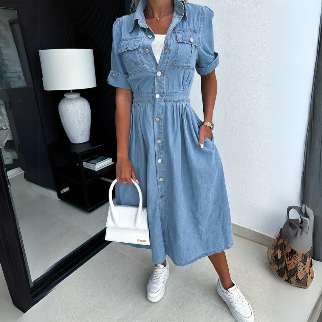 Vivette™ | Robe En Denim