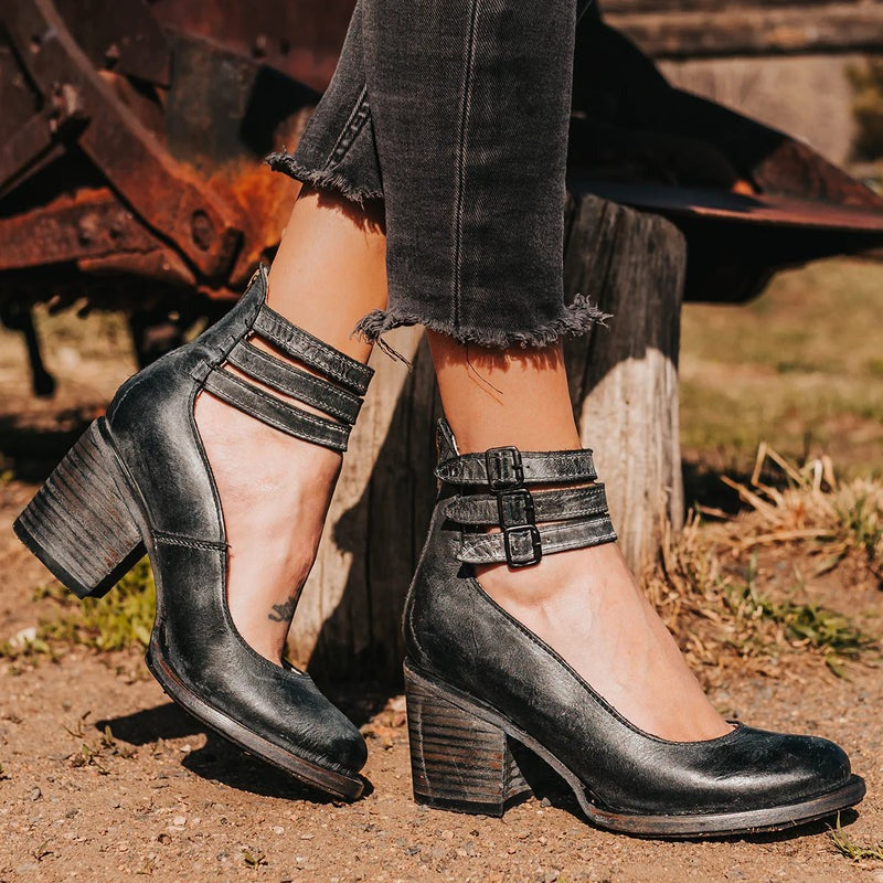 Renée | Pompes à talons hauts Vintage