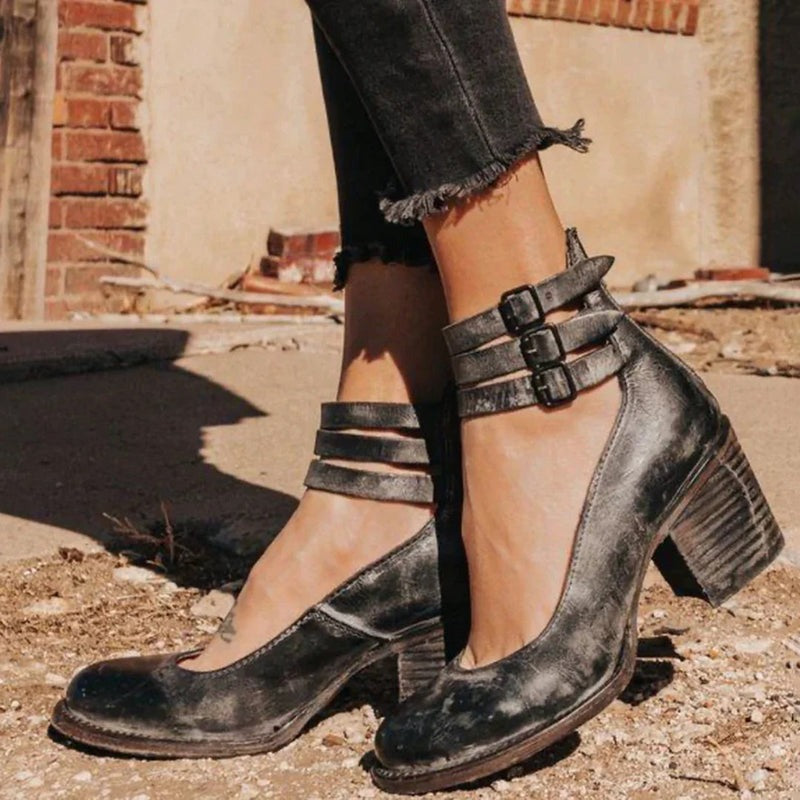 Renée | Pompes à talons hauts Vintage