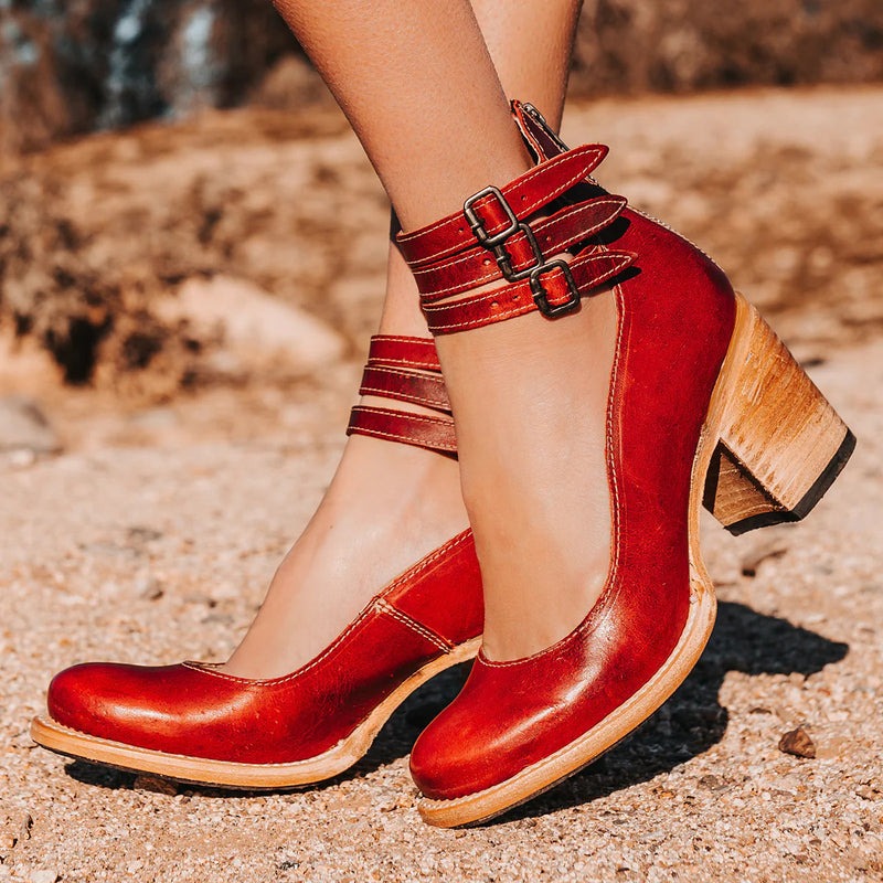Renée | Pompes à talons hauts Vintage