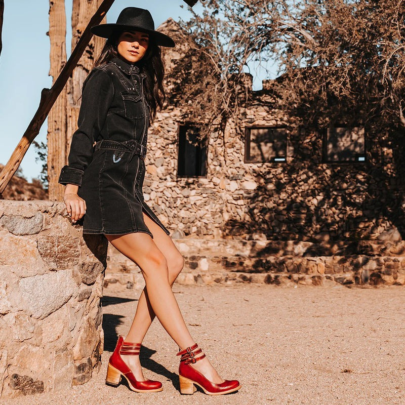 Renée | Pompes à talons hauts Vintage