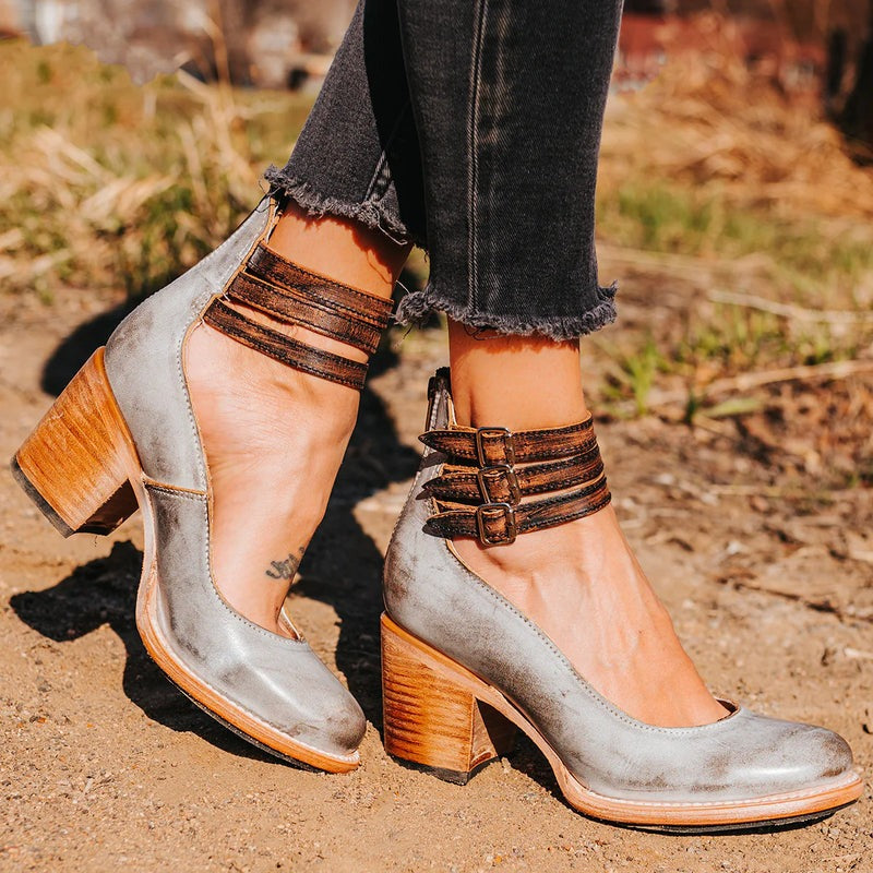 Renée | Pompes à talons hauts Vintage