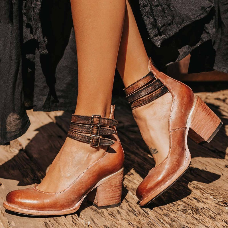 Renée | Pompes à talons hauts Vintage