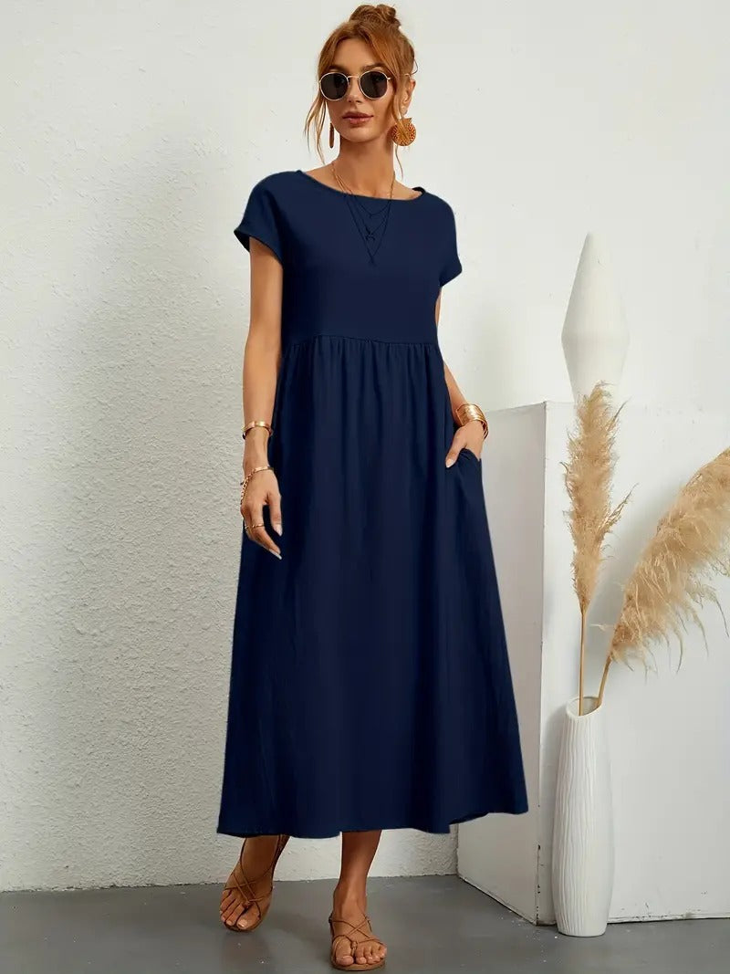 Noémie | Robe à pochettes