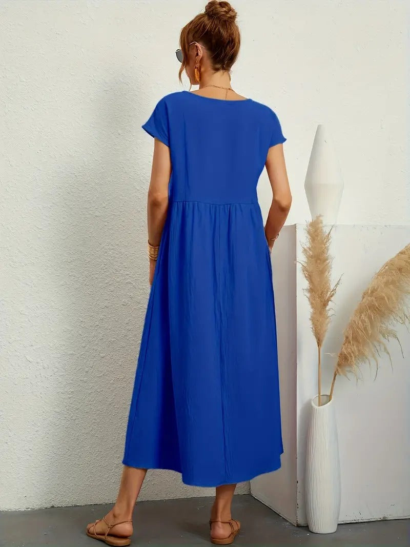 Noémie | Robe à pochettes