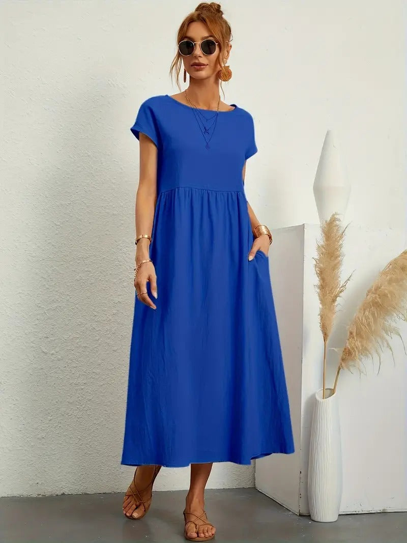 Noémie | Robe à pochettes