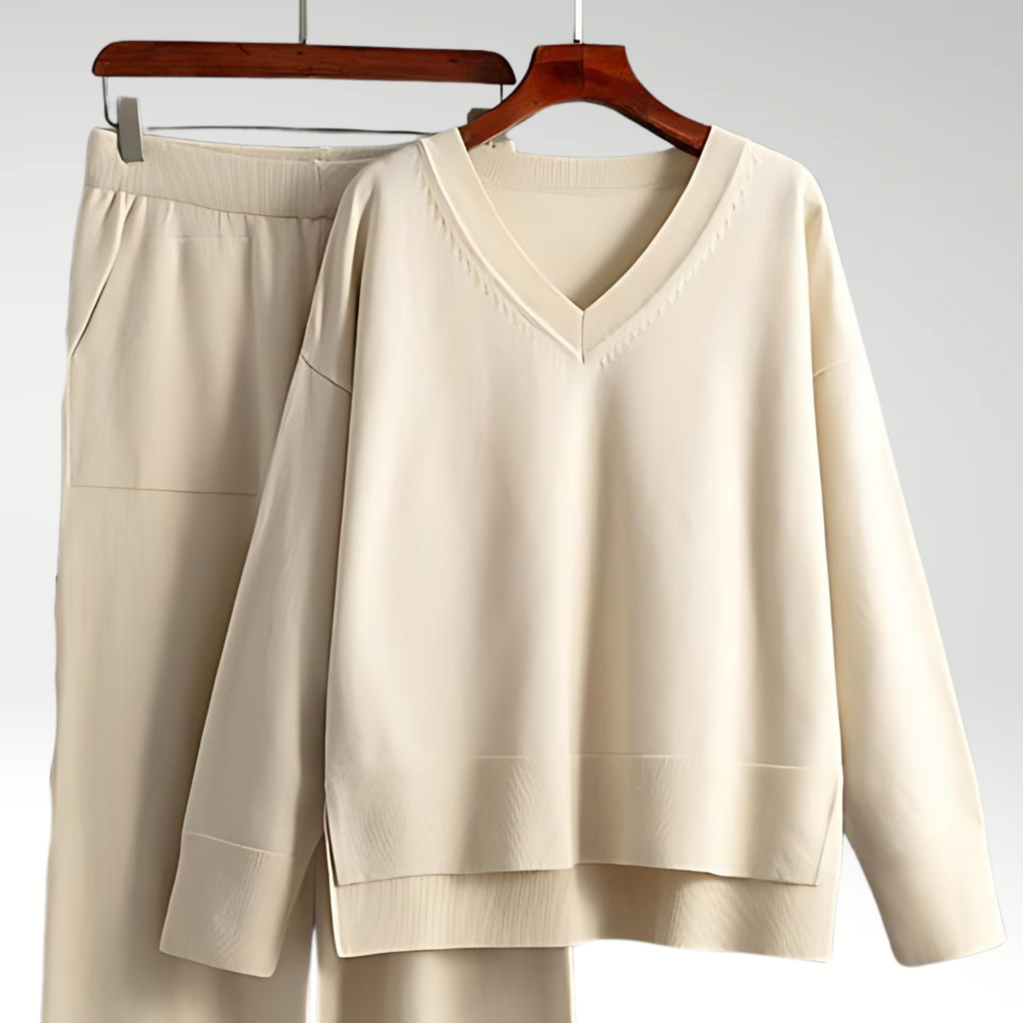 Eloria™ | Luxe Ensemble deux pièces col V