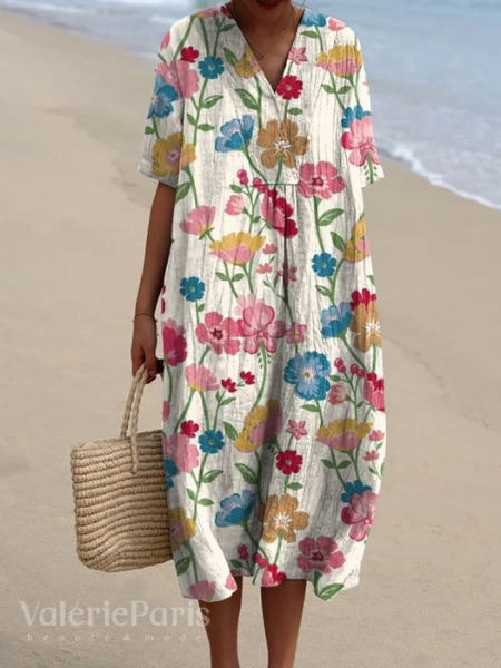 Nathalie Floral |   Robe robe à imprimé floral