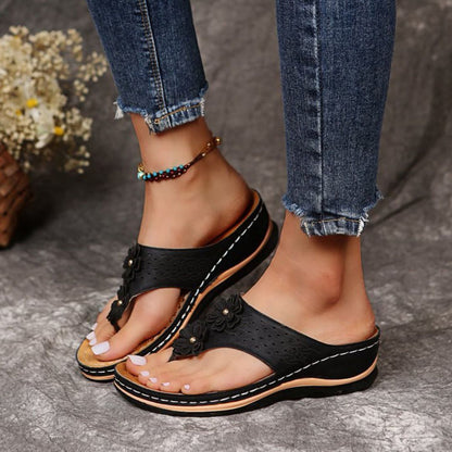 Vivette™ - Sandales Rétro Avec Semelle Nanosoft