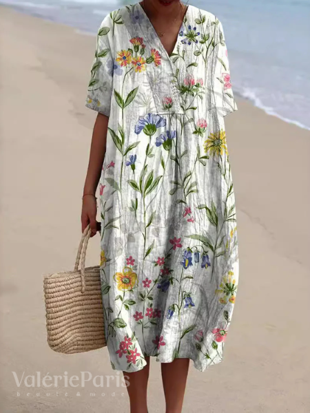 Nathalie Floral |   Robe robe à imprimé floral