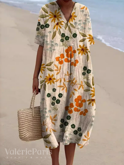 Nathalie Floral |   Robe robe à imprimé floral