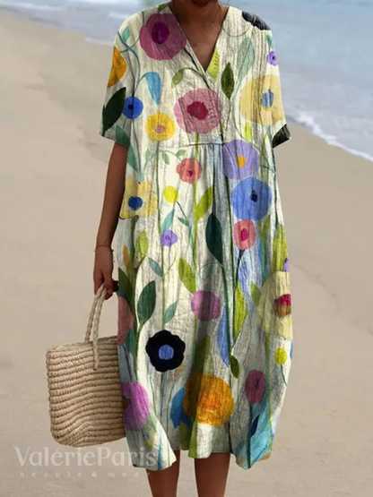 Nathalie Floral |   Robe robe à imprimé floral