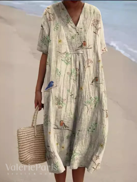 Nathalie Floral |   Robe robe à imprimé floral