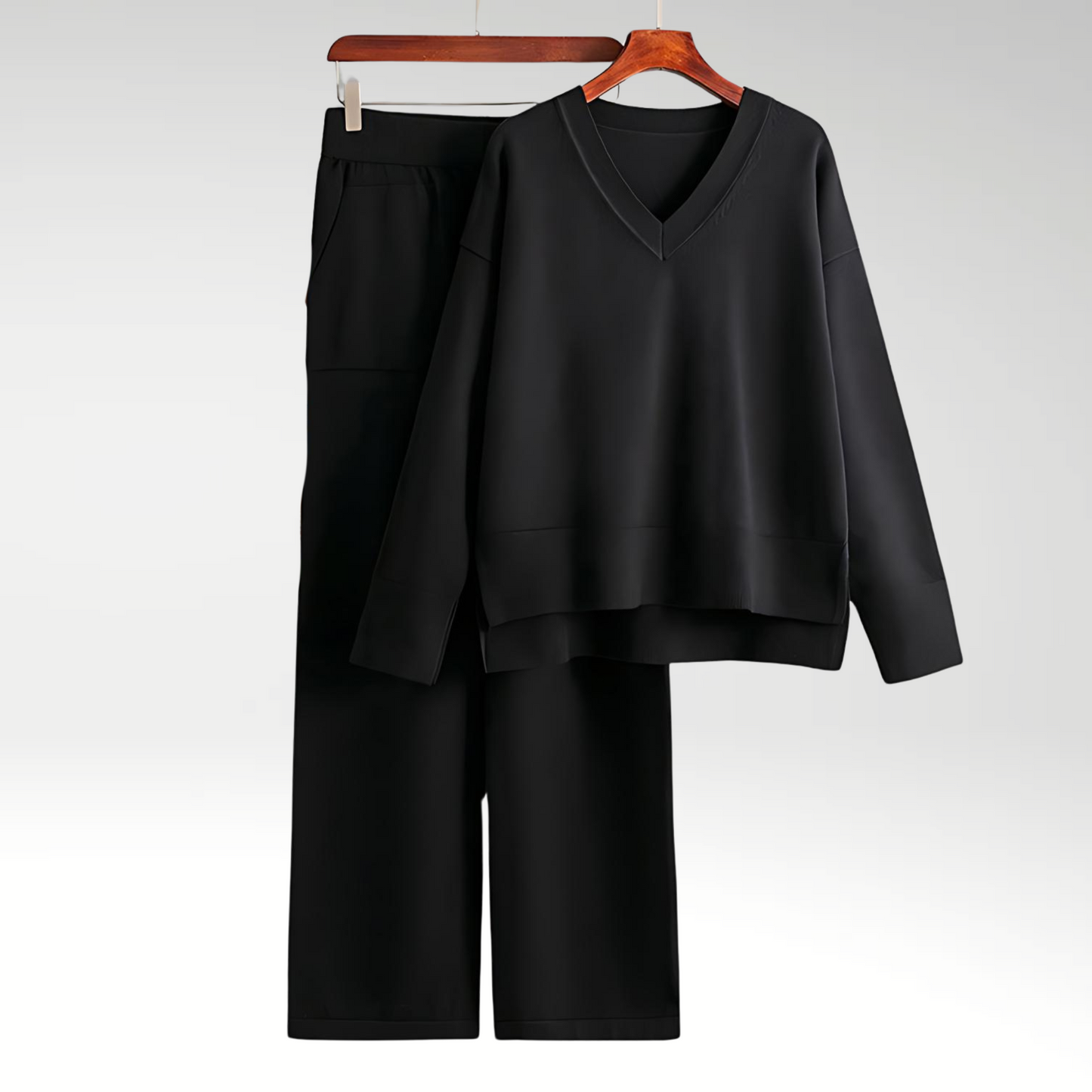 Eloria™ | Luxe Ensemble deux pièces col V