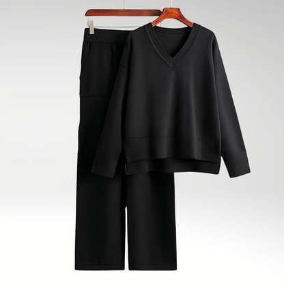 Eloria™ | Luxe Ensemble deux pièces col V