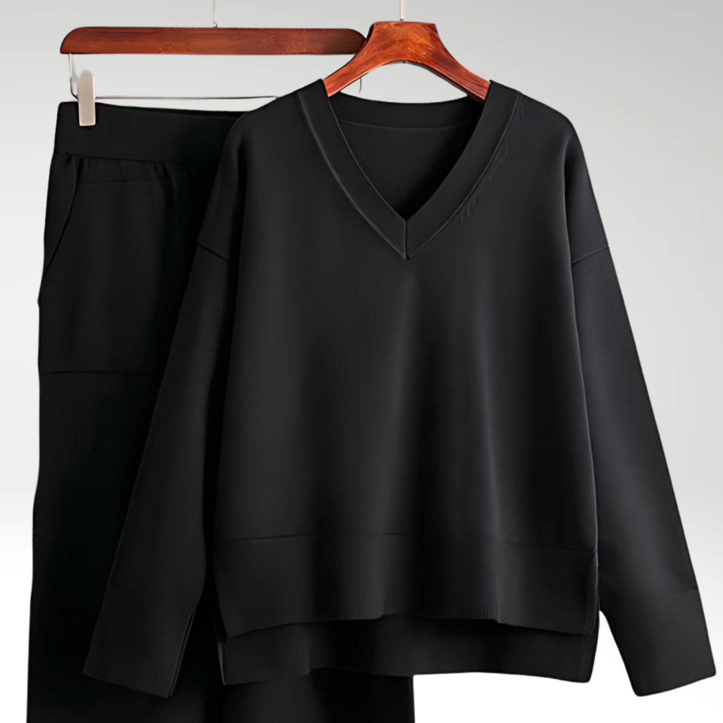 Eloria™ | Luxe Ensemble deux pièces col V
