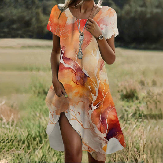Robe Dégradée Vintage