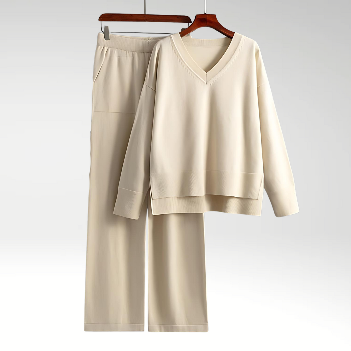 Eloria™ | Luxe Ensemble deux pièces col V