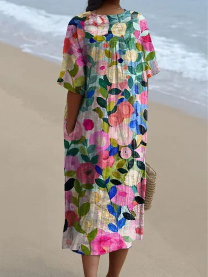 Nathalie Floral |   Robe robe à imprimé floral