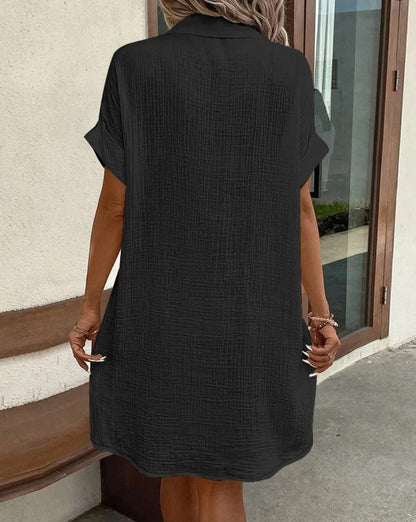 Fenna | Robe à Boutons Sans Effort