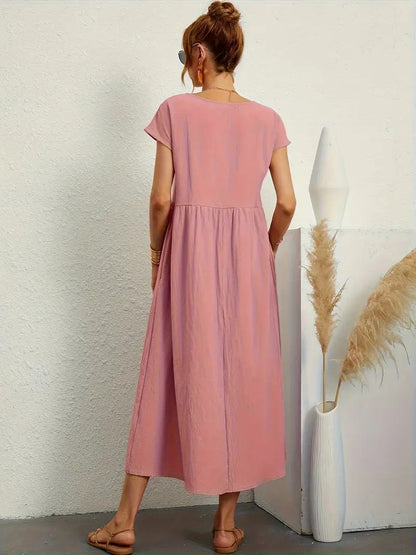 Noémie | Robe à pochettes