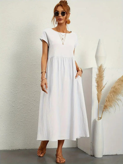 Noémie | Robe à pochettes
