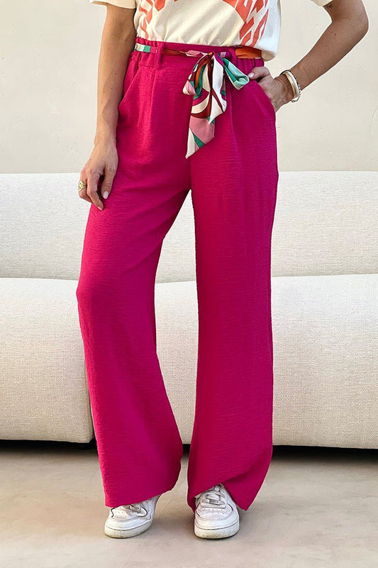 Vivette™ | Agnessa Fuchsia Trousers